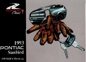 Manual Pontiac Sunbird (1993)