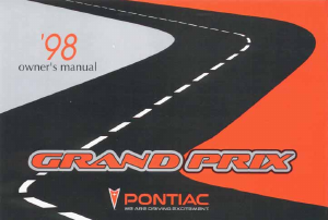 Handleiding Pontiac Grand Prix (1998)