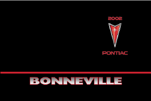 Manual Pontiac Bonneville (2002)
