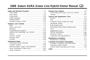 Manual Saturn Aura (2008)