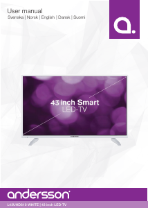 Käyttöohje Andersson L43UHD610 LED-televisio