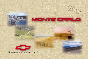Manual Chevrolet Monte Carlo (2000)