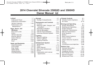 Manual Chevrolet Silverado (2014)