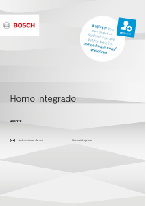 Manual de uso Bosch HBB237BS0R Horno