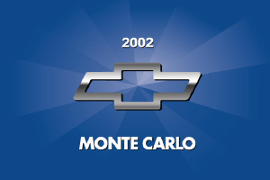 Manual Chevrolet Monte Carlo (2002)