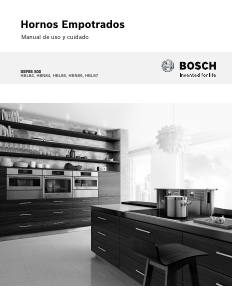 Manual de uso Bosch HBL87M53UC Horno