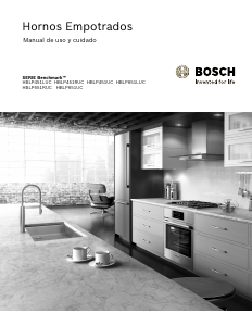 Manual de uso Bosch HBLP451LUC Horno