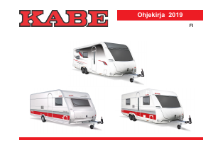 Käyttöohje Kabe Classic 560 XL (2019) Matkailuvaunu