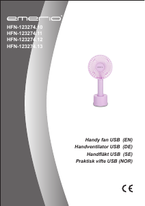 Bedienungsanleitung Emerio HFN-123274.10 Ventilator