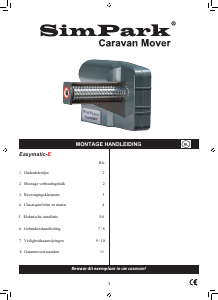 Handleiding SimPark Easymatic-E Caravanmover