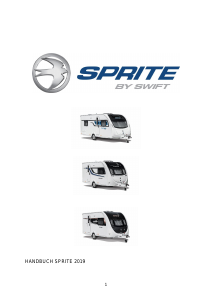 Bedienungsanleitung Sprite Alpine Sport (2019) Caravan