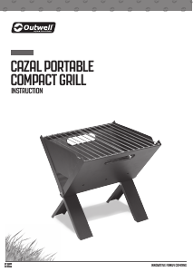 Brugsanvisning Outwell Cazal Grill