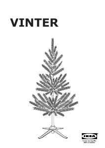Návod IKEA VINTER 2021 (904.947.71) Vianočný stromček