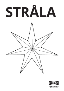 사용 설명서 이케아 STRALA (205.028.83) 크리스마스 장식