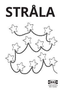 Priručnik IKEA STRALA (305.030.85) Božićni ukras