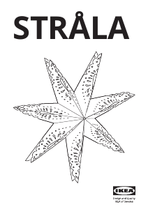 Handleiding IKEA STRALA (405.038.53) Kerstversiering