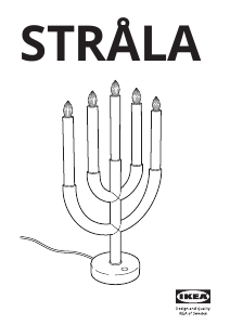 Priručnik IKEA STRALA (705.028.14) Božićni ukras