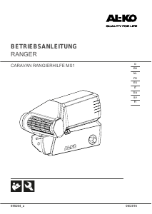 Manual de uso AL-KO MS1 Ranger Sistema de maniobras para caravanas