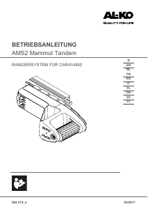 Manuale AL-KO AMS2 Mammut Tandem Sistema di manovra per caravan