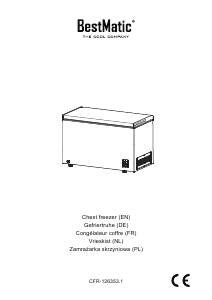 Bedienungsanleitung BestMatic CFR-126353.1 Gefrierschrank