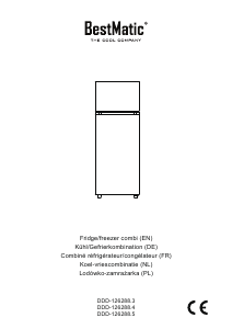 Manual BestMatic DDD-126288.4 Fridge-Freezer