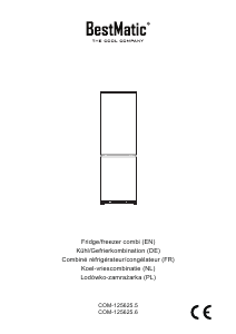 Manual BestMatic COM-125625.6 Fridge-Freezer
