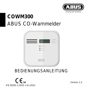 Bedienungsanleitung Abus COWM300 Kohlenmonoxiddetektor