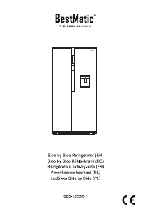 Manual BestMatic SBS-125596.1 Fridge-Freezer