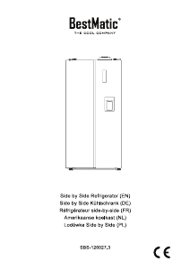 Mode d’emploi BestMatic SBS-126027.3 Réfrigérateur combiné