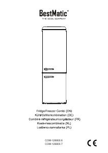 Manual BestMatic COM-126800.7 Fridge-Freezer
