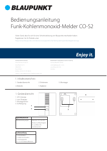 Bedienungsanleitung Blaupunkt CO-S2 Kohlenmonoxiddetektor