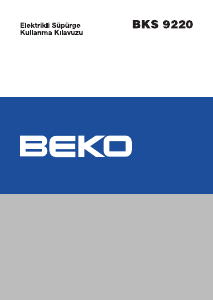 Kullanım kılavuzu BEKO BKS 9220 Elektrikli süpürge