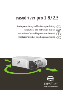 Handleiding Easydriver Pro 1.8 Caravanmover
