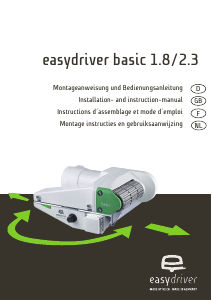 Manual Easydriver Basic 2.3 Caravan Manoeuvring System