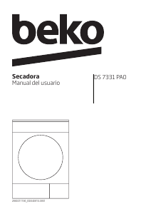 Manual de uso BEKO DS 7331 PA0 Secadora