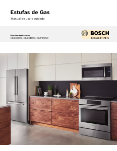 Manual de uso Bosch HGI8056UC Cocina