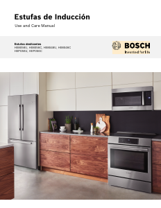 Manual de uso Bosch HII8046C Cocina