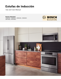 Manual de uso Bosch HIIP056U Cocina