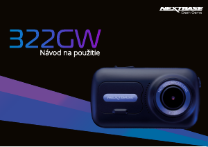 Návod NextBase 322GW Akčná kamera