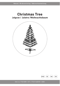 Manual Rusta 772311660202 Christmas Tree