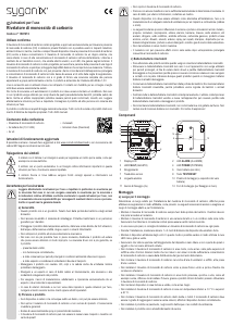 Manuale Sygonix 1697472 Rilevatore di monossido di carbonio