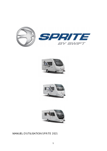 Mode d’emploi Sprite Alpine Sport (2021) Caravane
