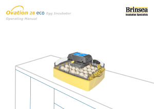 Handleiding Brinsea Ovation 28 Eco Broedmachine