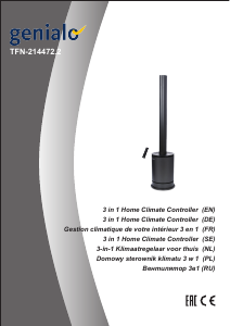 Bedienungsanleitung Genialo TFN-214472.2 Ventilator