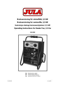 Instrukcja Anslut 411-034 Ogrzewacz