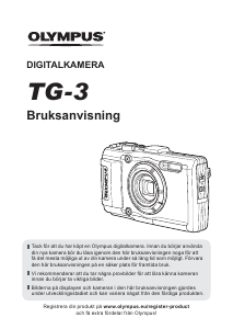 Bruksanvisning Olympus TG-3 Digitalkamera