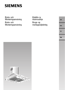 Bruksanvisning Siemens LC654WA10 Kjøkkenvifte