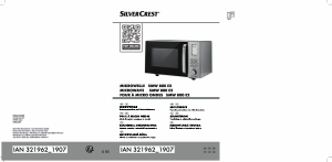 Mode d’emploi SilverCrest SMW 800 E2 Micro-onde