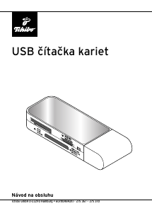 Návod Tchibo 275370 Čítačka kariet