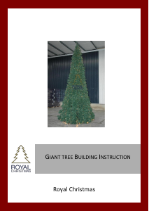 Handleiding Royal Christmas Giant Kerstboom